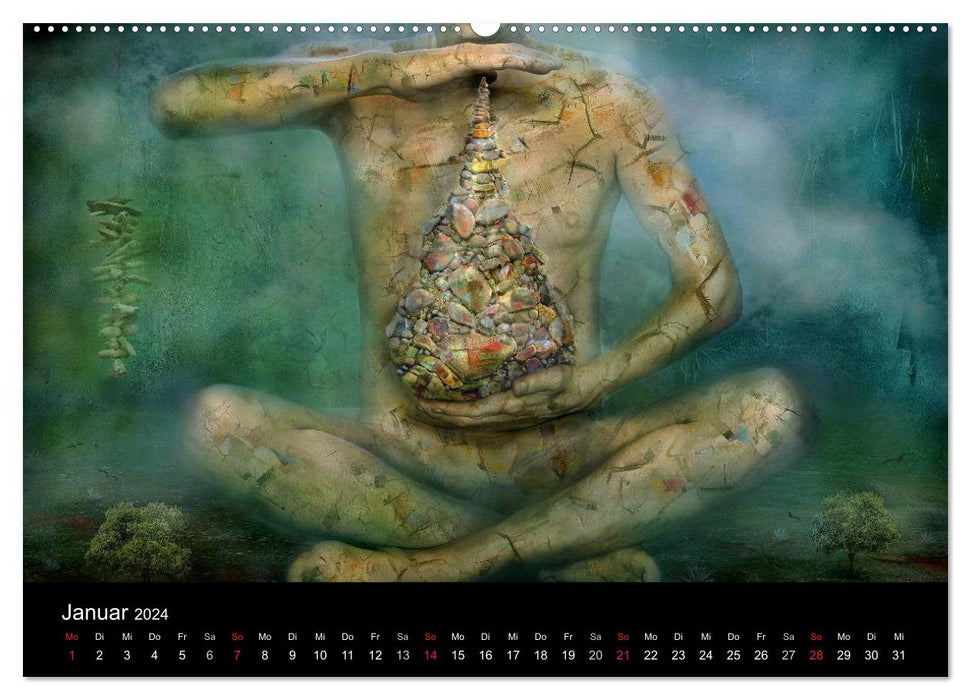Deep dream journeys (CALVENDO wall calendar 2024) 