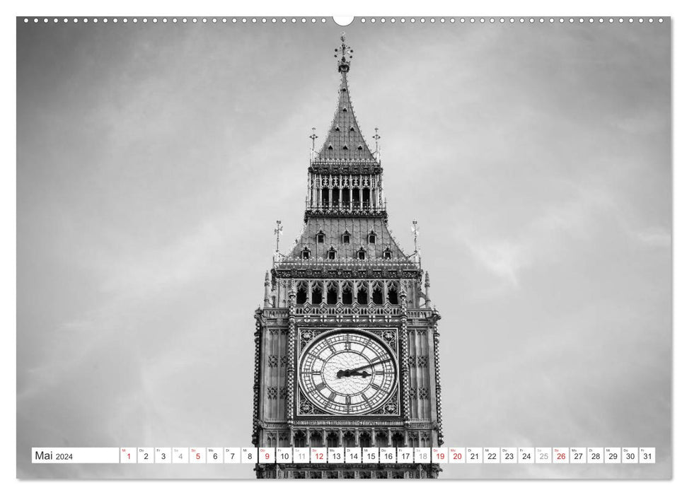 London Stadt an der Themse (CALVENDO Premium Wandkalender 2024)
