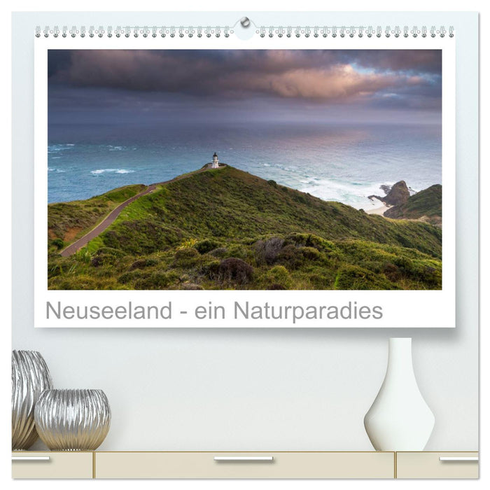 New Zealand - a natural paradise (CALVENDO Premium Wall Calendar 2024) 