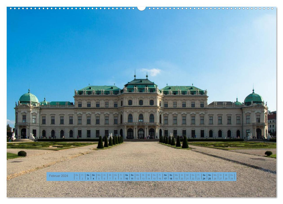 Vienna for lovers and interested parties (CALVENDO wall calendar 2024) 
