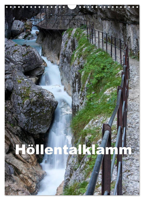 Höllentalklamm (CALVENDO wall calendar 2024) 