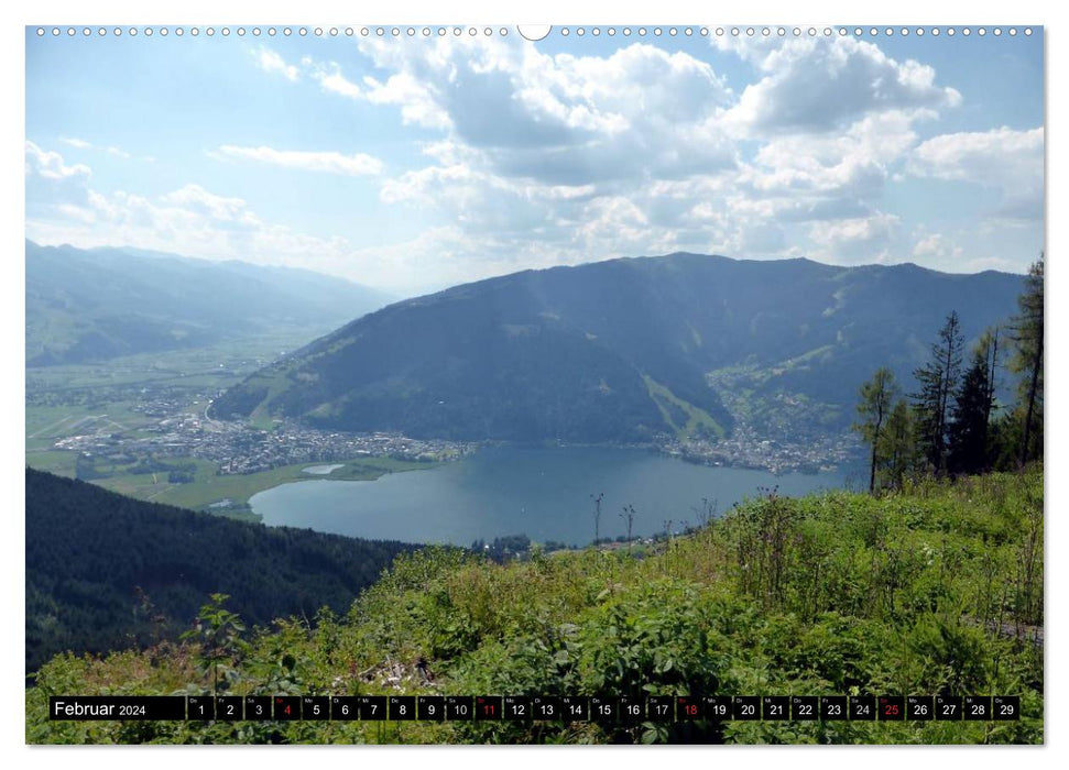 Fascination Austria - Salzburger Land and mountain lakes (CALVENDO wall calendar 2024) 