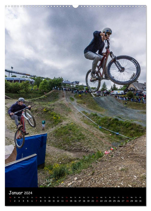 Slopestyle Extreme Biking (CALVENDO Premium Wall Calendar 2024) 