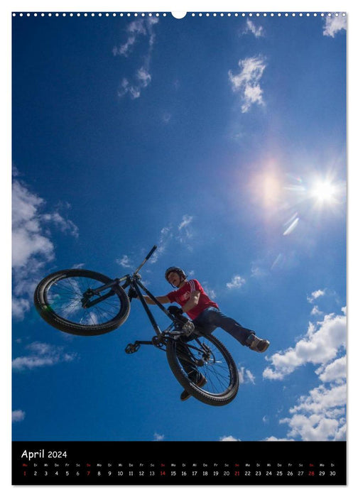 Slopestyle Extreme Biking (CALVENDO Premium Wall Calendar 2024) 