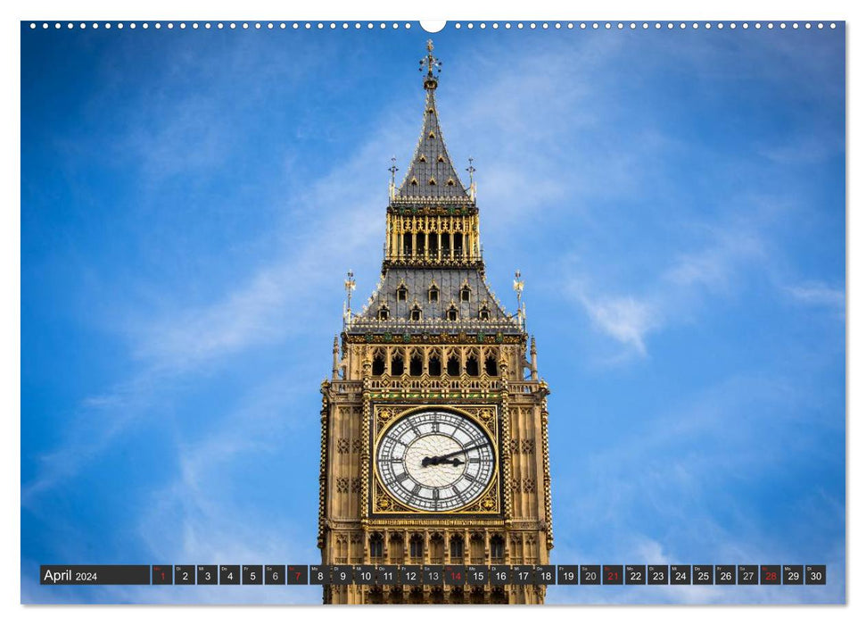 London Light (CALVENDO Premium Wall Calendar 2024) 
