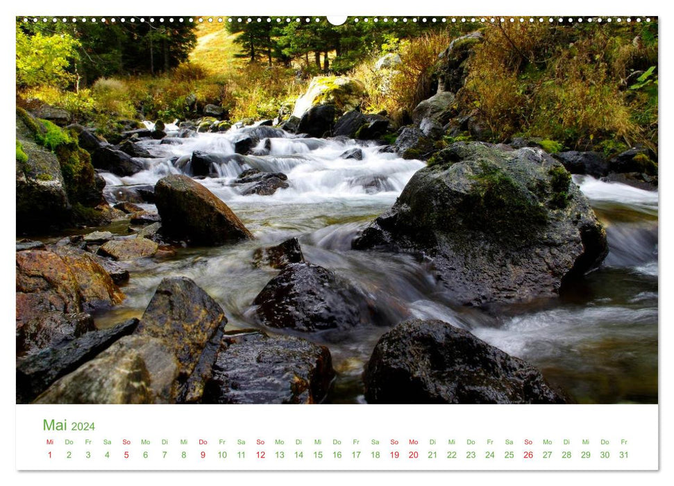 Bergwelt in Österreich (CALVENDO Premium Wandkalender 2024)