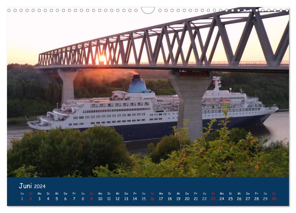 Dream ships in the north (CALVENDO wall calendar 2024) 