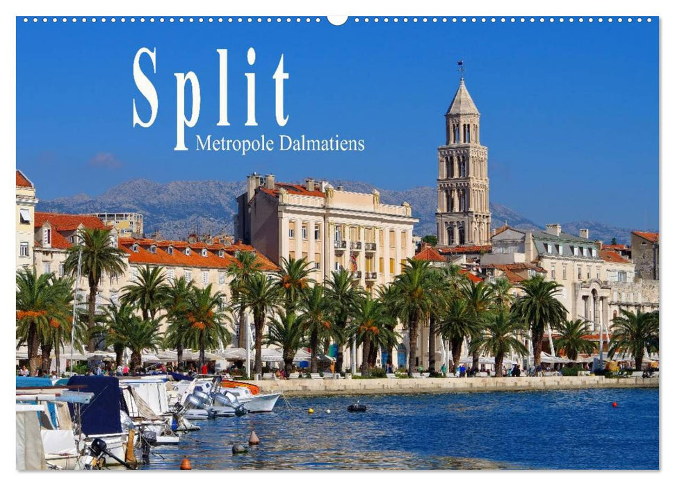 Split Metropole Dalmatiens (CALVENDO Wandkalender 2024)