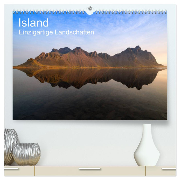 Islande - paysages uniques (Calendrier mural CALVENDO Premium 2024) 
