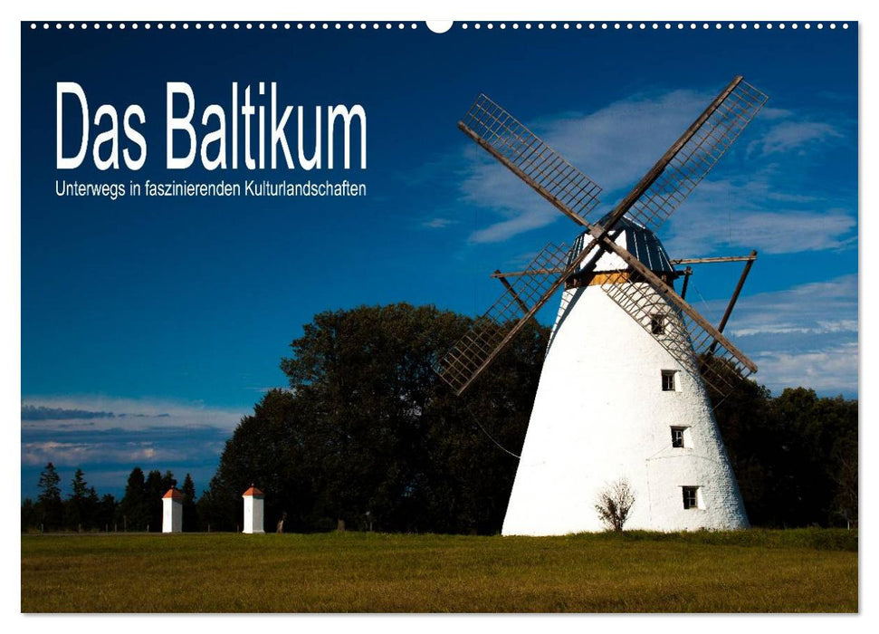 The Baltics - On the move in fascinating cultural landscapes (CALVENDO wall calendar 2024) 