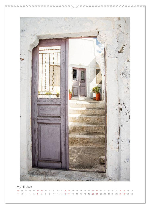 Beautiful old doors (CALVENDO Premium Wall Calendar 2024) 