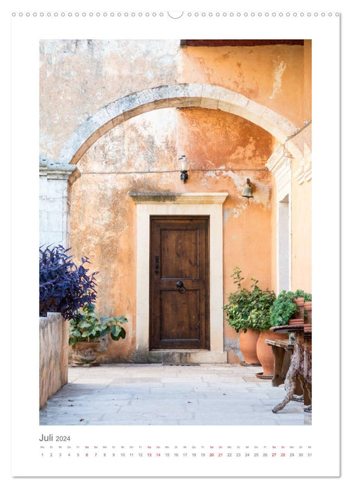 Beautiful old doors (CALVENDO Premium Wall Calendar 2024) 