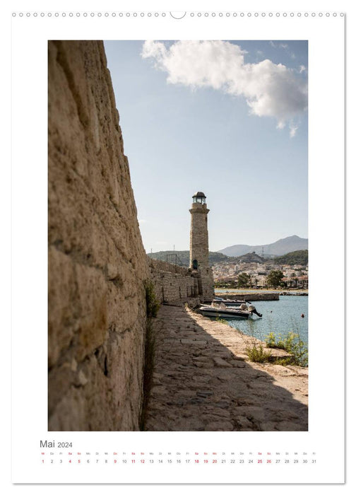 Le magnifique ouest de la Crète (Calvendo Premium Wall Calendar 2024) 
