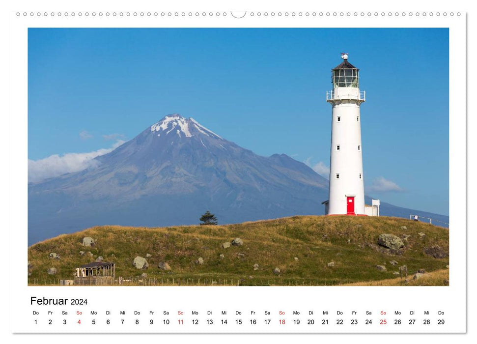 New Zealand - a natural paradise (CALVENDO wall calendar 2024) 