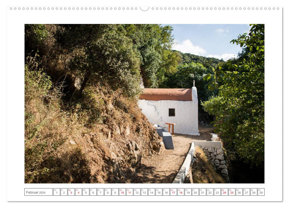 Les belles îles de Grèce, Crète (Calvendo Premium Wall Calendar 2024) 