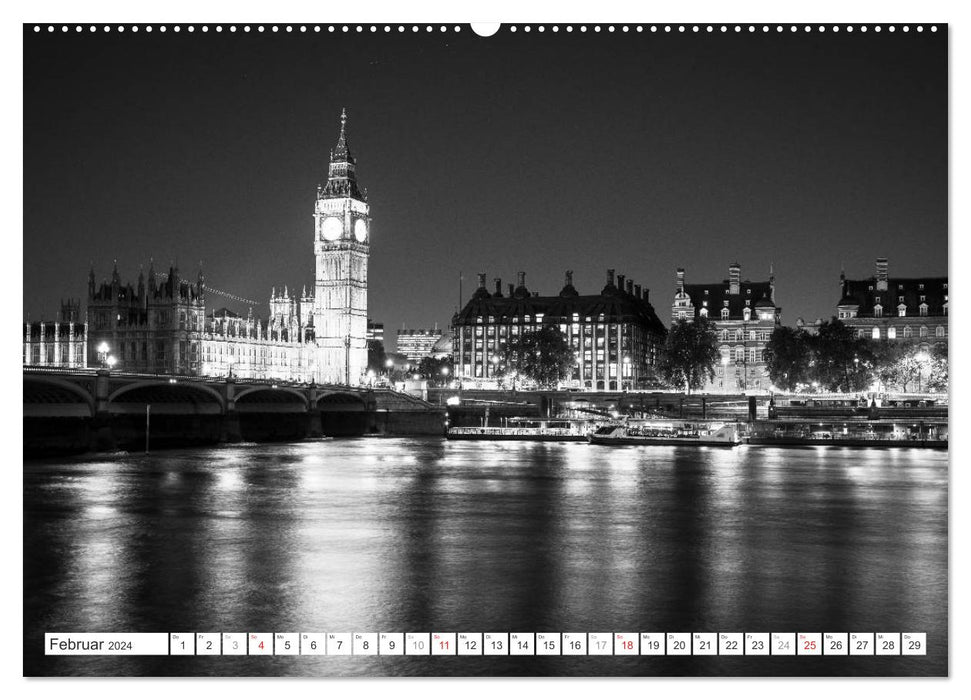 London city on the Thames (CALVENDO wall calendar 2024) 