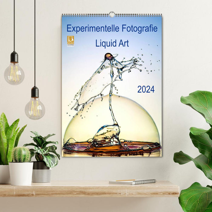 Experimental Photography Liquid Art (CALVENDO Wall Calendar 2024) 