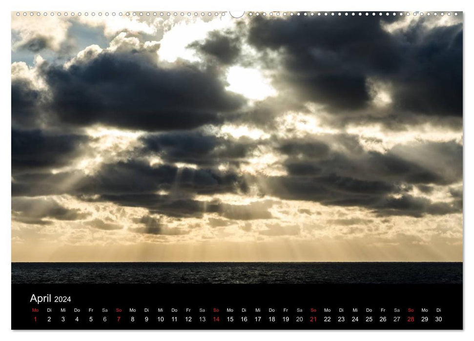 Wolkenmalerei (CALVENDO Premium Wandkalender 2024)