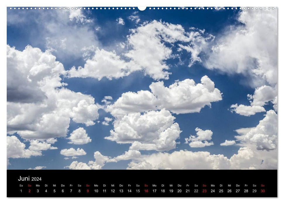 Cloud painting (CALVENDO Premium Wall Calendar 2024) 