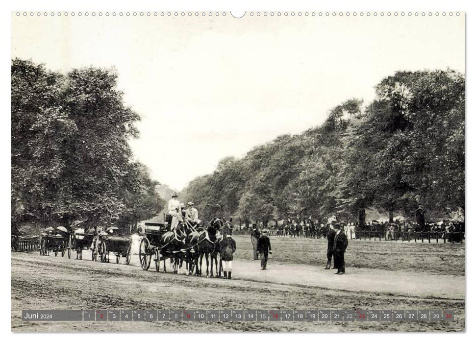 Beautiful old London in historical pictures (CALVENDO wall calendar 2024) 