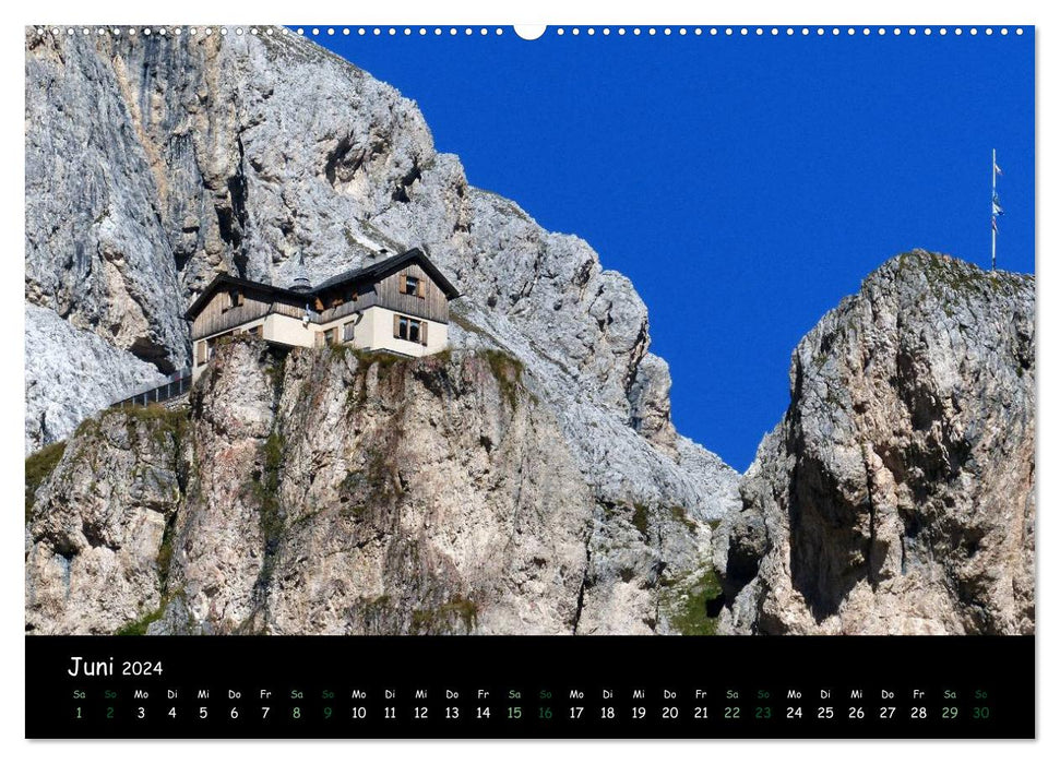 World Natural Heritage - In the realm of the DOLOMITES (CALVENDO Premium Wall Calendar 2024) 