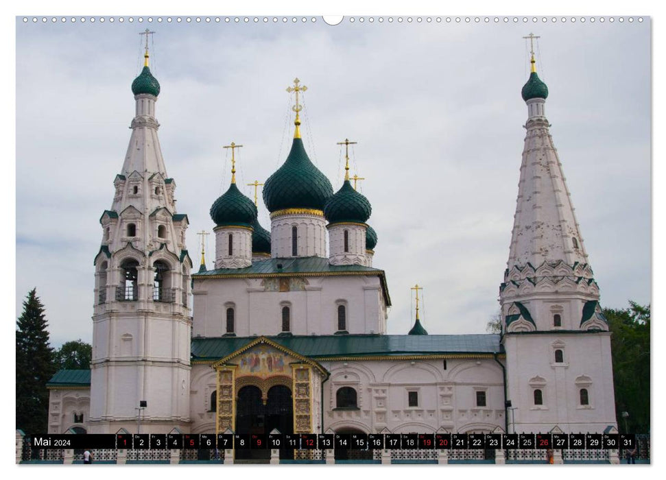 River cruise Moscow - St. Petersburg (CALVENDO Premium Wall Calendar 2024) 