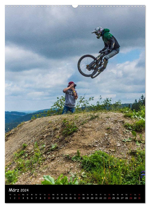 Slopestyle extreme biking (CALVENDO wall calendar 2024) 