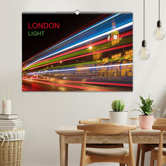 London Light (Calendrier mural CALVENDO 2024) 