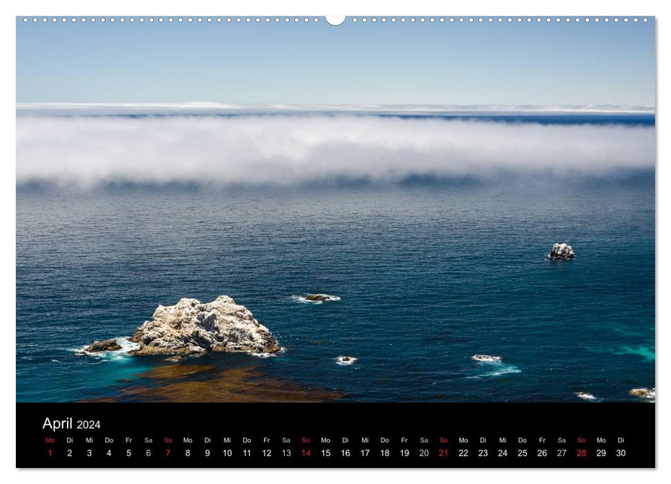 Sea and coast (CALVENDO Premium wall calendar 2024) 