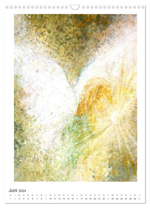 Angel power (CALVENDO wall calendar 2024) 