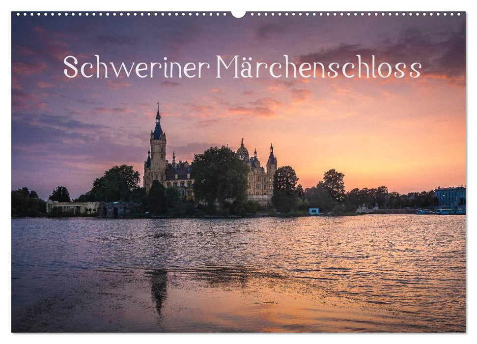 Schwerin fairytale castle (CALVENDO wall calendar 2024) 