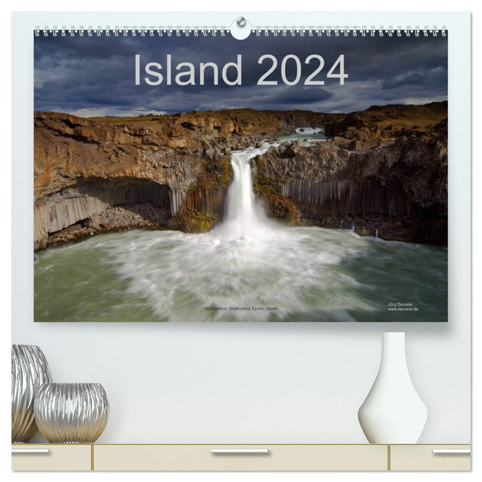 Islande (Calvendo Premium Calendrier mural 2024) 