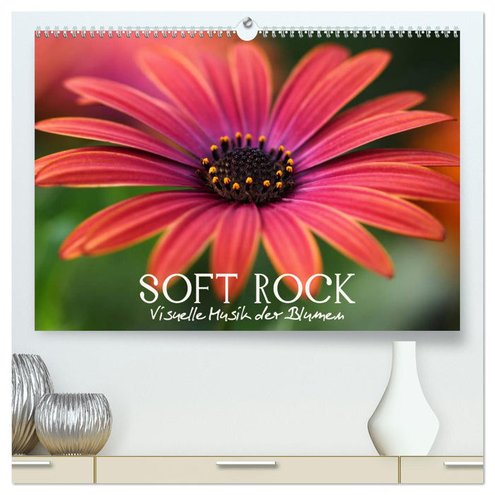 Soft Rock - Visual Music of Flowers (CALVENDO Premium Wall Calendar 2024) 