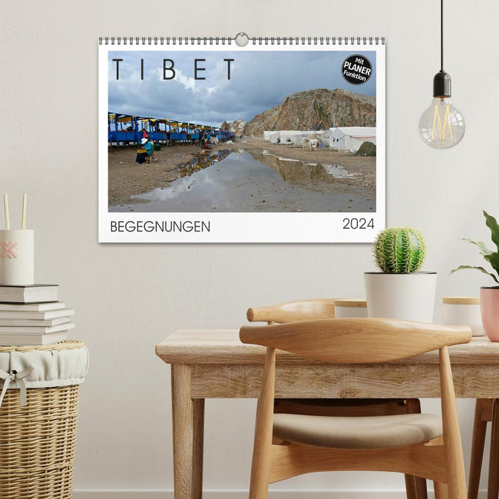 Tibet - Encounters (CALVENDO wall calendar 2024) 