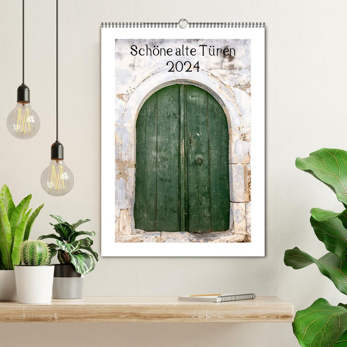 Beautiful old doors (CALVENDO wall calendar 2024) 