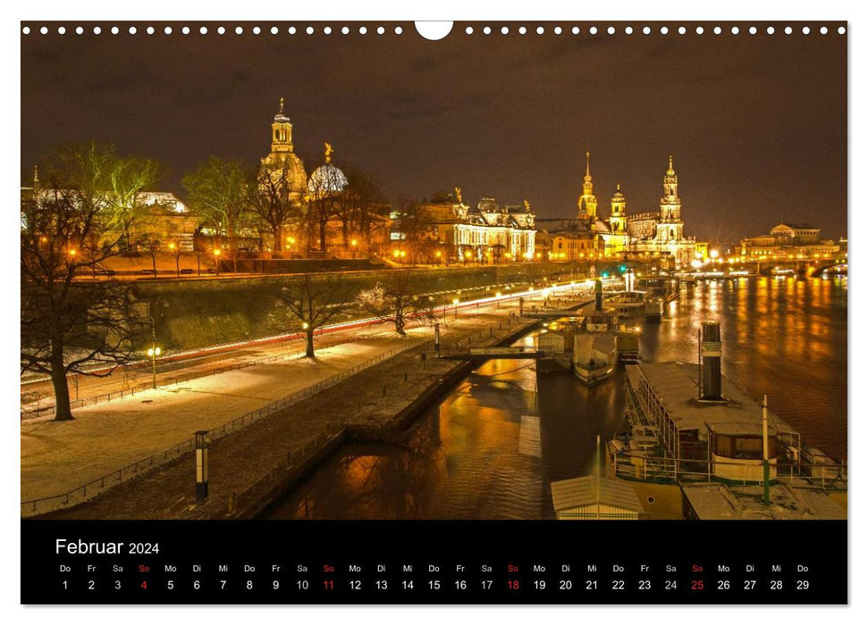 Dresden and surrounding areas (CALVENDO wall calendar 2024) 