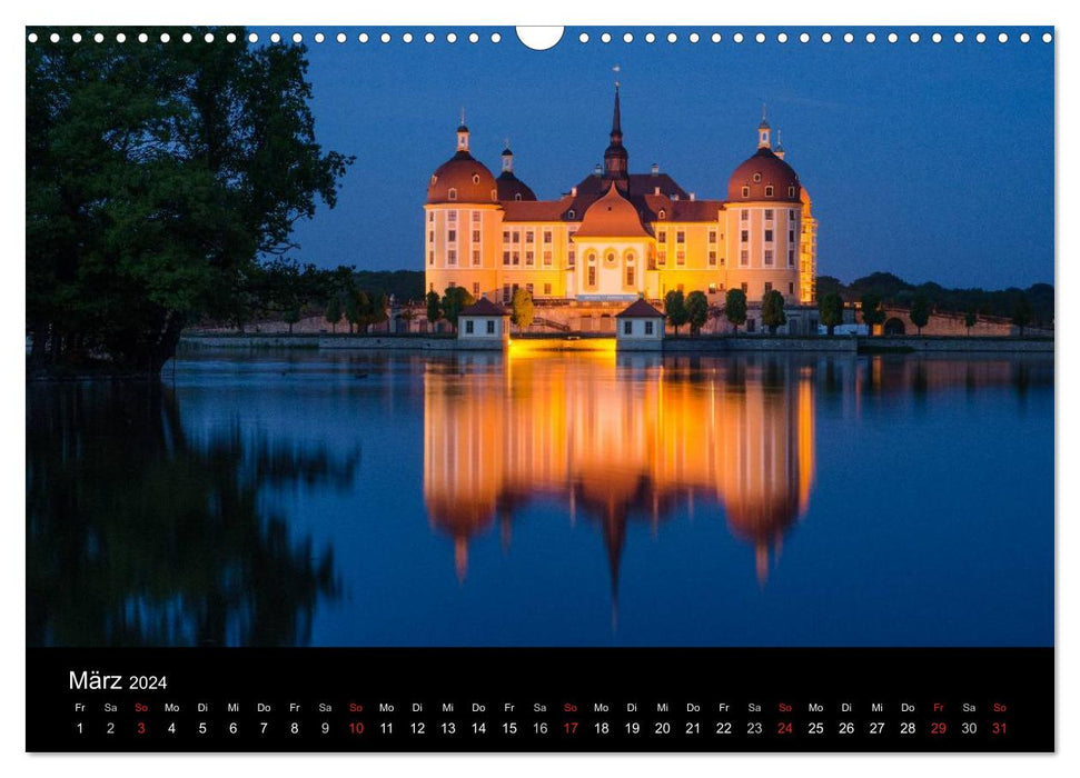 Dresden und Umgebung (CALVENDO Wandkalender 2024)