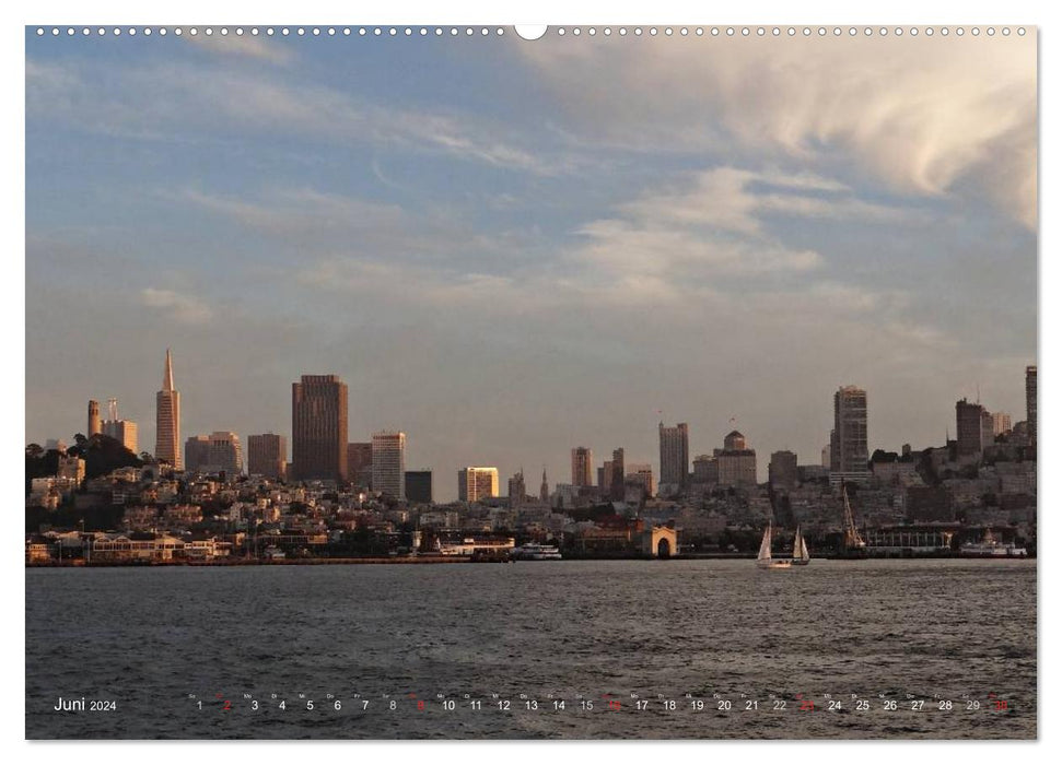 San Francisco Westküste USA (CALVENDO Wandkalender 2024)