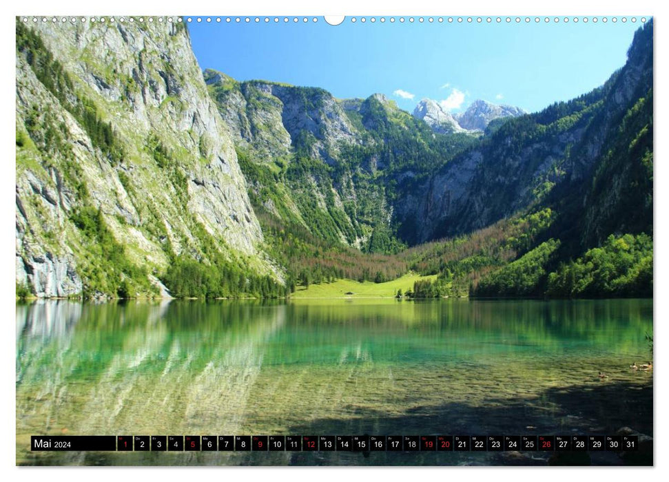 THE ALPS - Visions (CALVENDO Premium Wall Calendar 2024) 