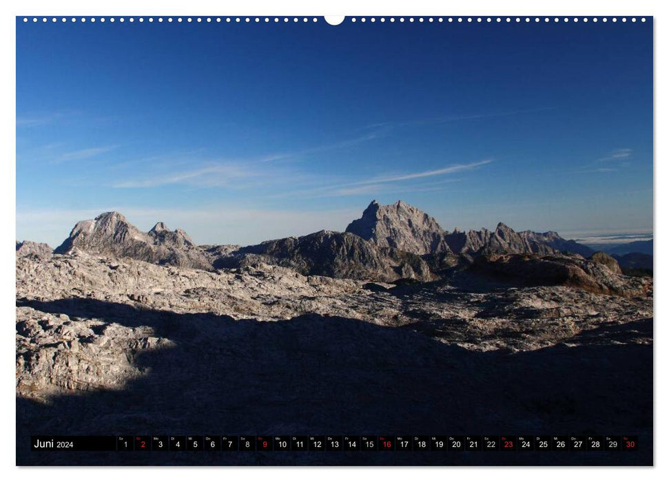 LES ALPES - Visions (Calendrier mural CALVENDO Premium 2024) 