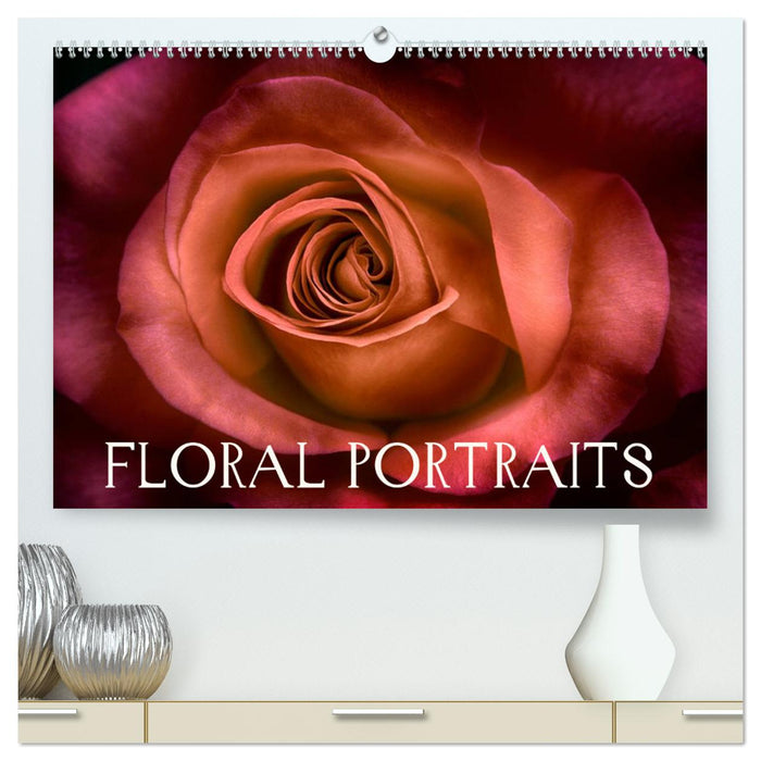 Floral Portraits - Flower Impression (CALVENDO Premium Wall Calendar 2024) 