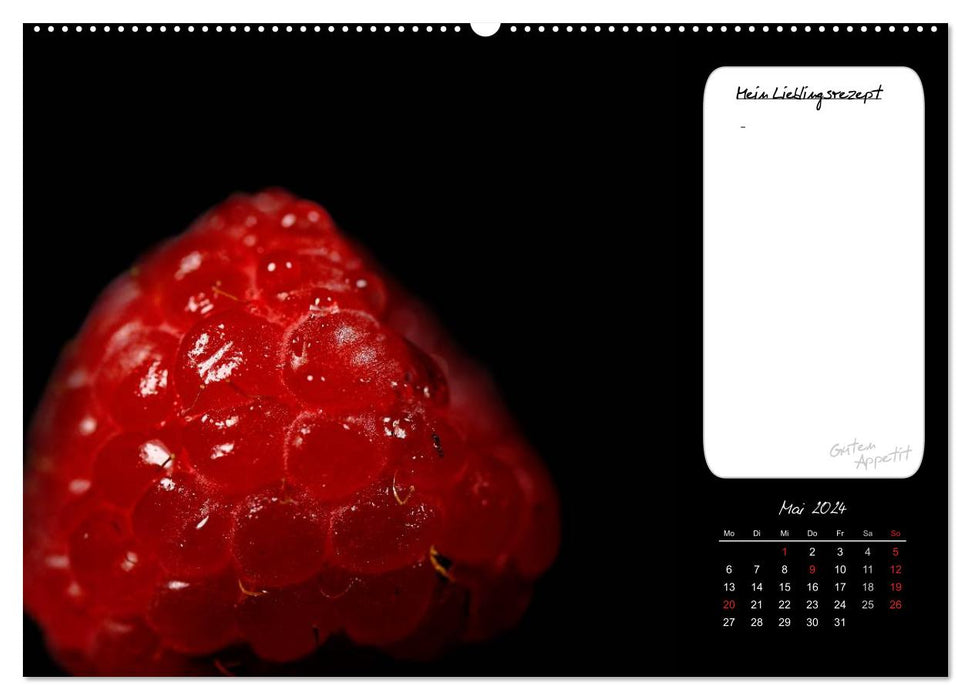 Calendrier de cuisine Bon Appétit (CALVENDO Premium Wall Calendar 2024) 