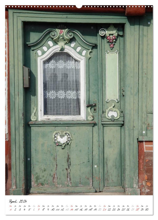 Lower Saxony's beautiful front doors (CALVENDO wall calendar 2024) 