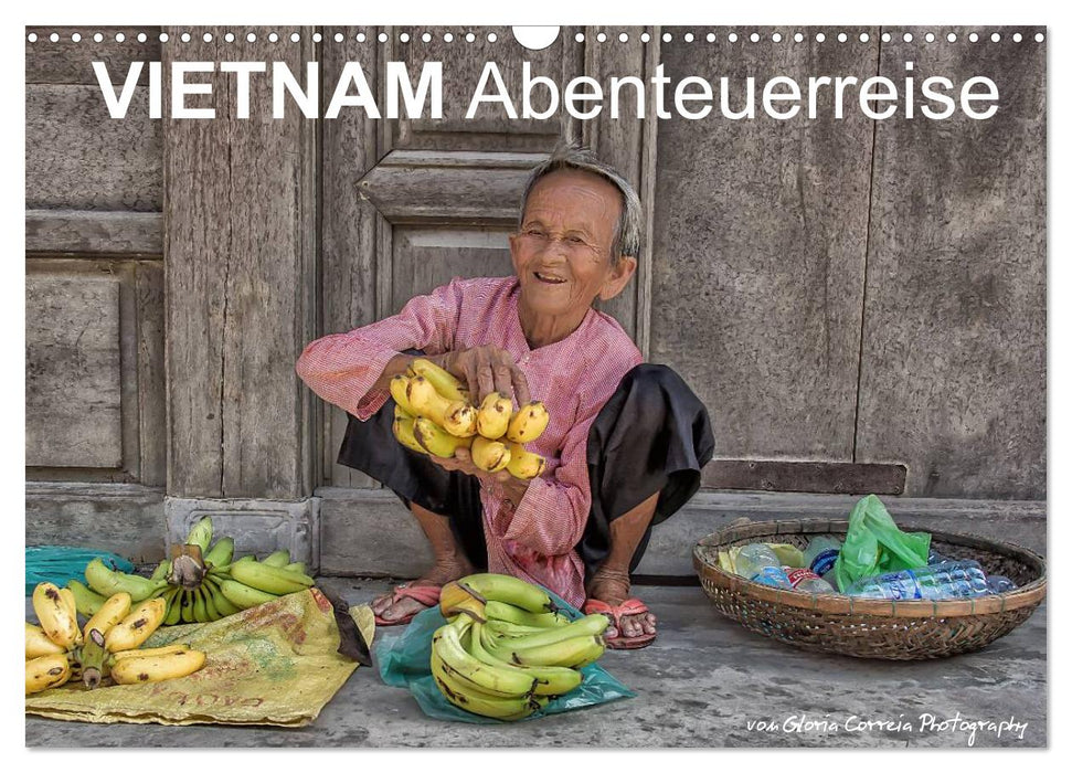Vietnam Abenteuerreise (CALVENDO Wandkalender 2024)