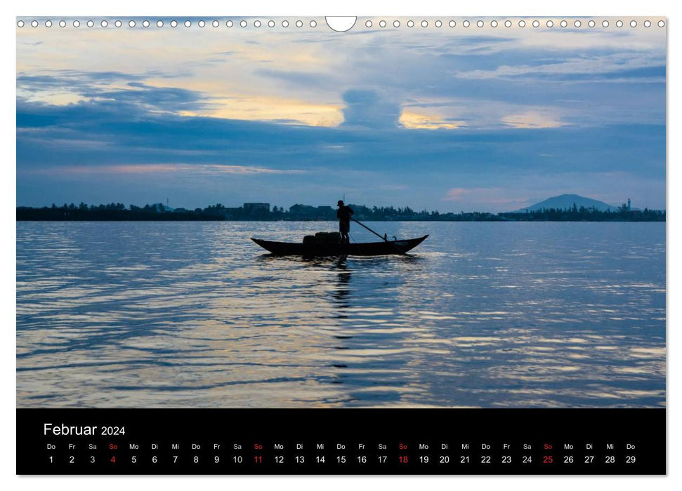 Vietnam adventure trip (CALVENDO wall calendar 2024) 