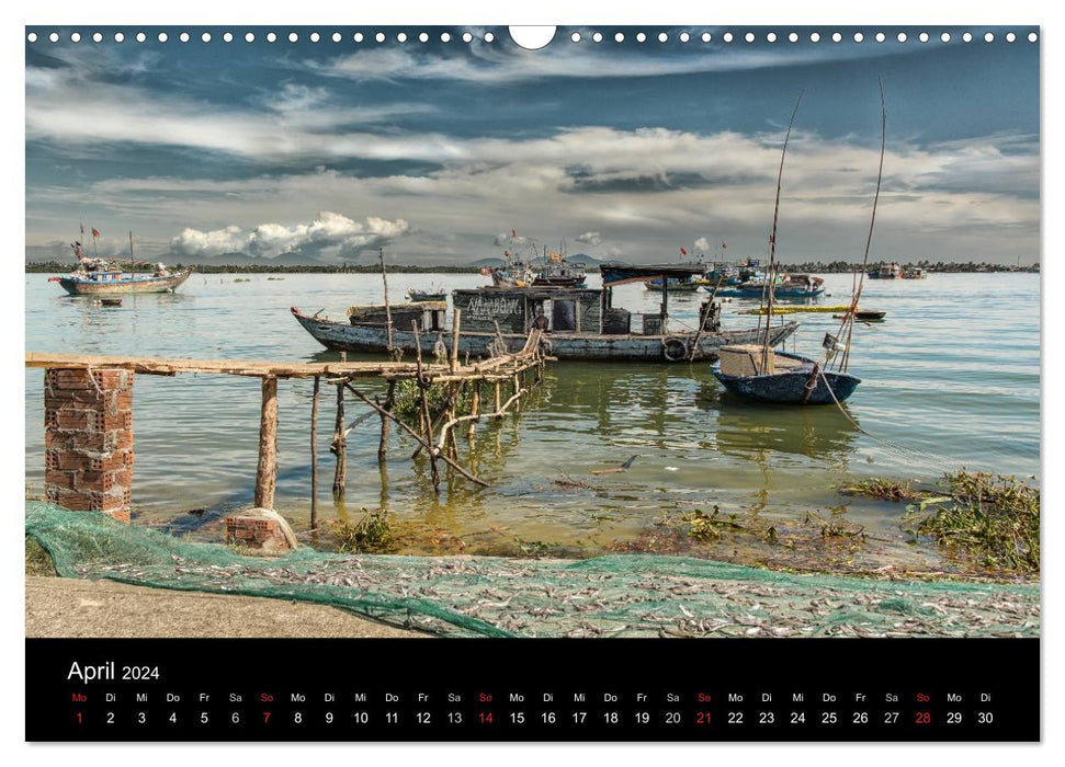 Vietnam adventure trip (CALVENDO wall calendar 2024) 