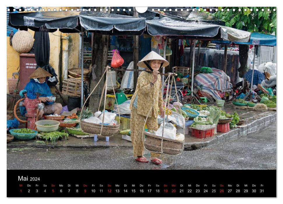 Vietnam adventure trip (CALVENDO wall calendar 2024) 