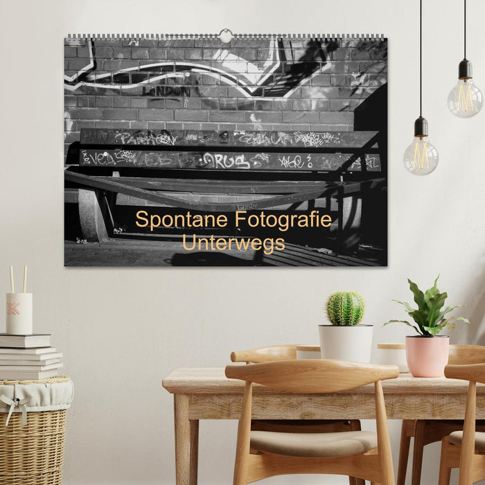 Spontaneous photography on the go (CALVENDO wall calendar 2024) 