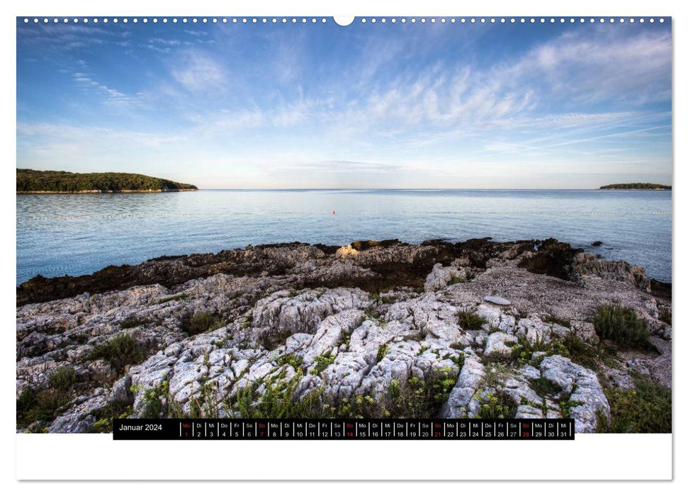 Istria, the flair of the south (CALVENDO Premium Wall Calendar 2024) 