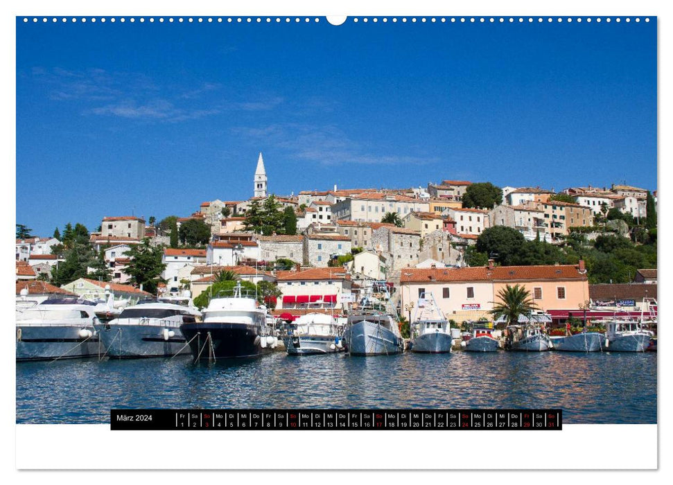 Istria, the flair of the south (CALVENDO Premium Wall Calendar 2024) 